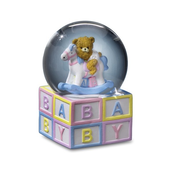Accesorii botez-Glob Muzical Baby Ursulet ABC